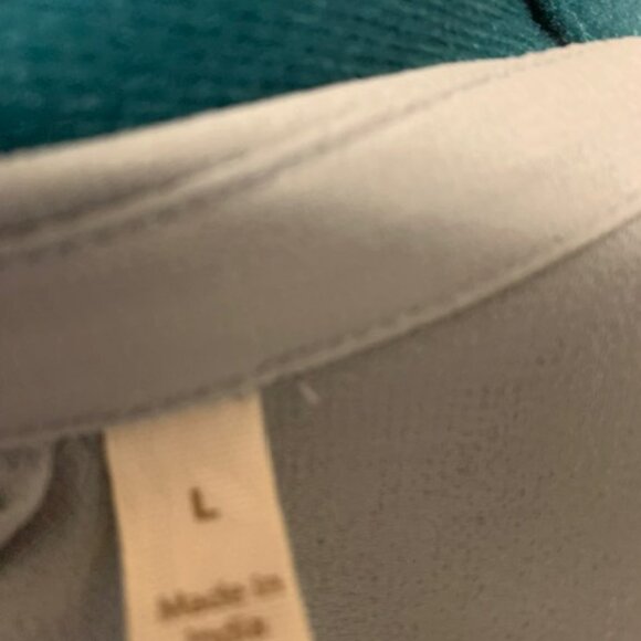 Fall Wedding? Soft Surroundings Long Sleeve Embroidered Sheer Maxi and Slip - Picture 5 of 13